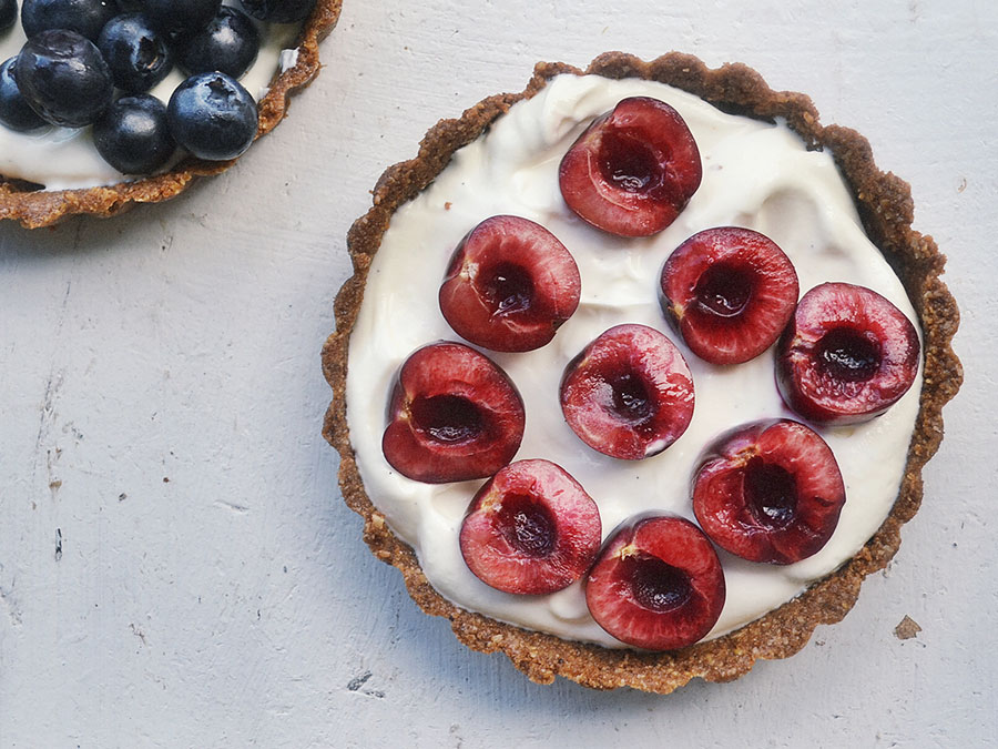 Yoghurt Tarts - Healthy Living Recipes - Barambah Organics